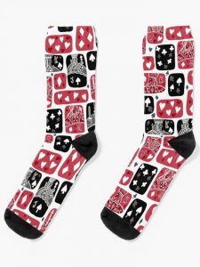 playing card socks