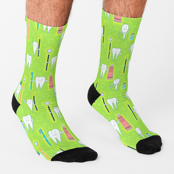 dentist dental hygienist socks