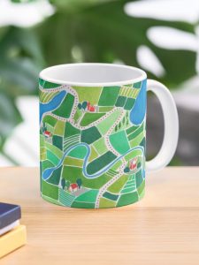 lets hike the red trail mug