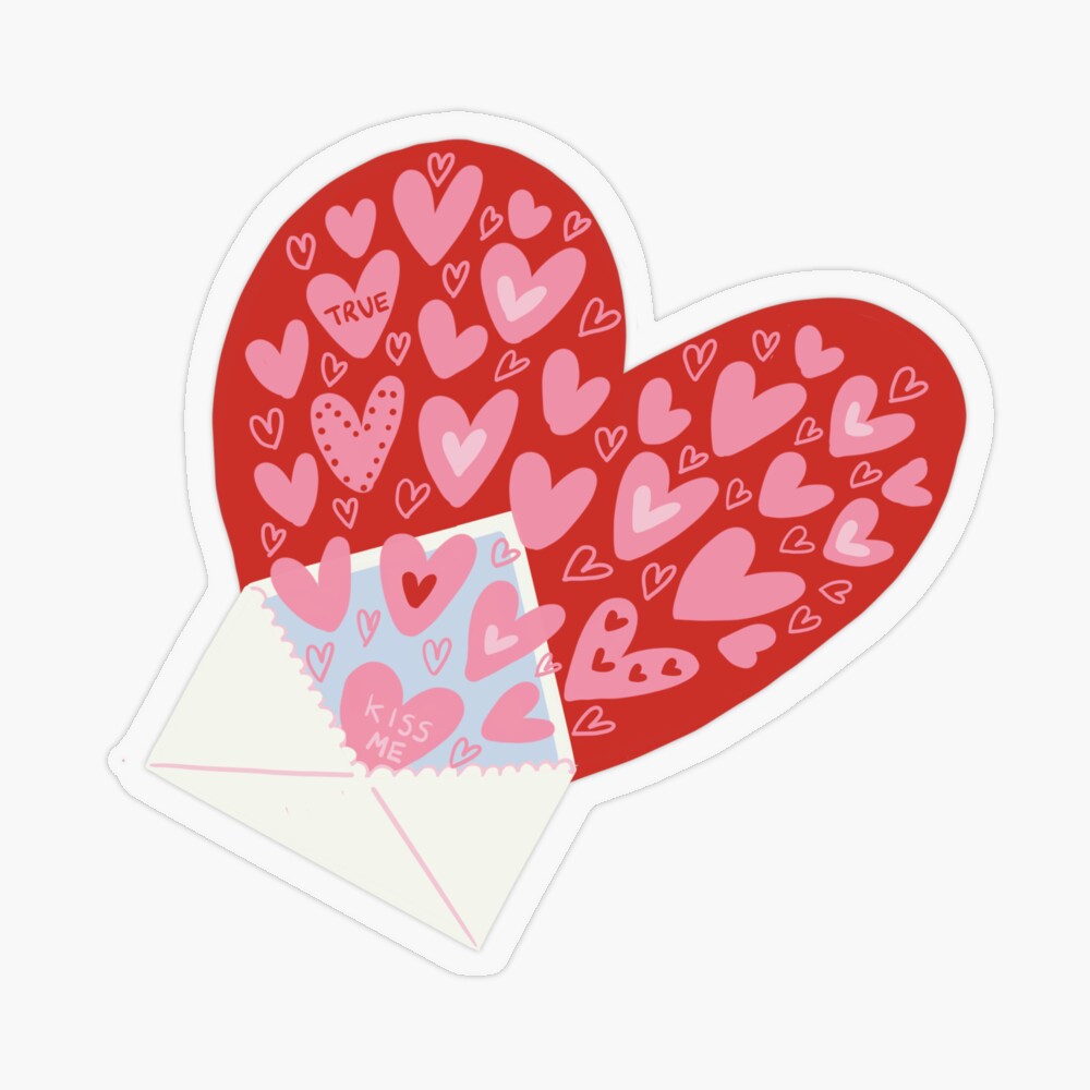 love letter sticker
