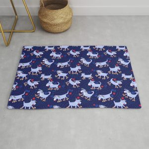 roller disco dog rug