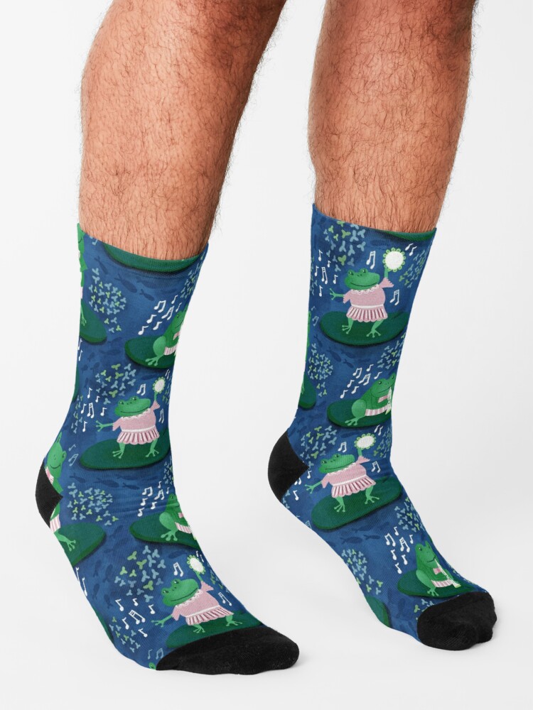 frog band socks