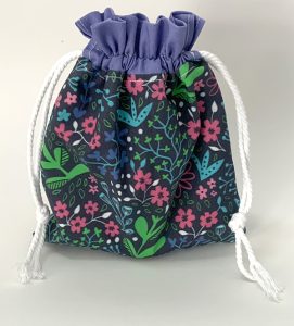 sew fabric gift bag